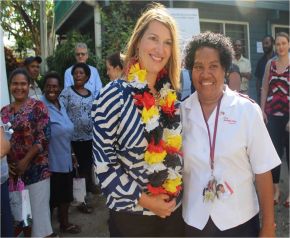 US Deputy Secretary Higginbottom visits House of Hope