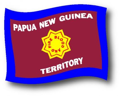 PNG Salvation Army Flag